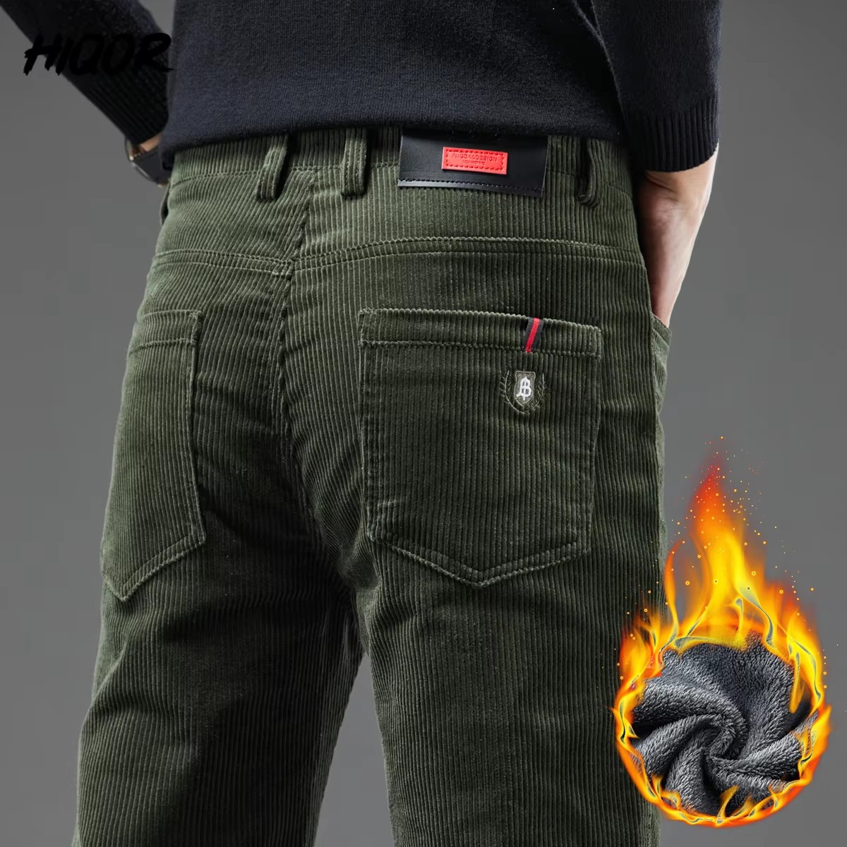 Herren Winter Cordhose Dick Wa – Corduroy Pant Warm Bewertung und Preis