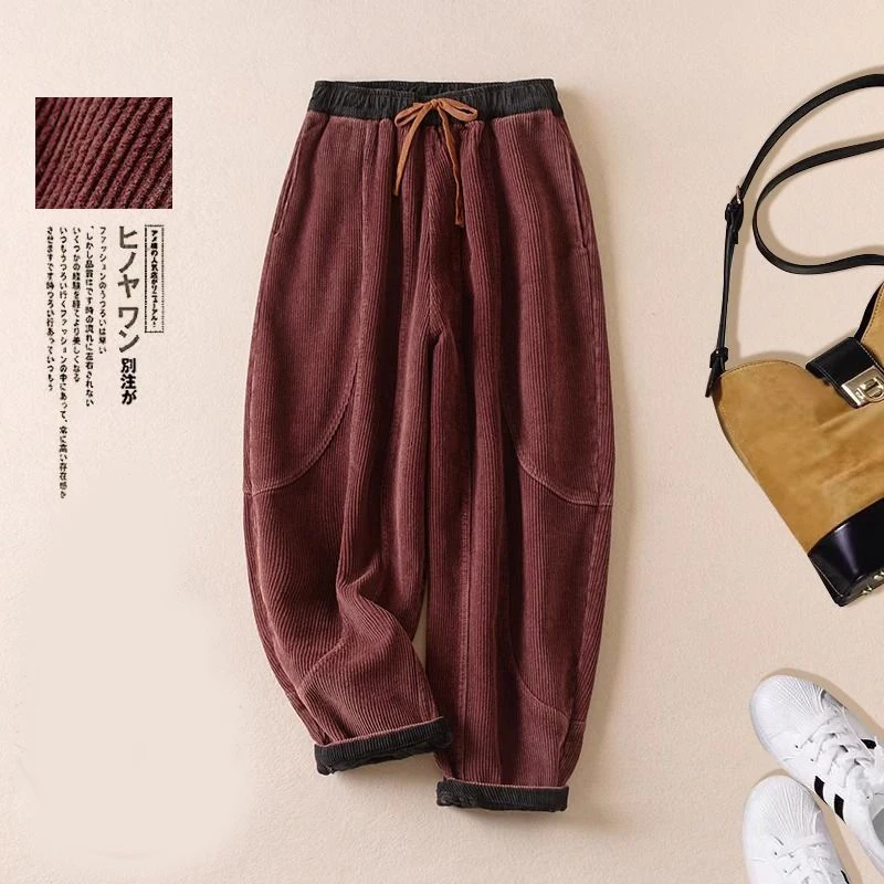 Cord-Haremshose für Damen, Her – Corduroy Pant Warm Bewertung und Preis