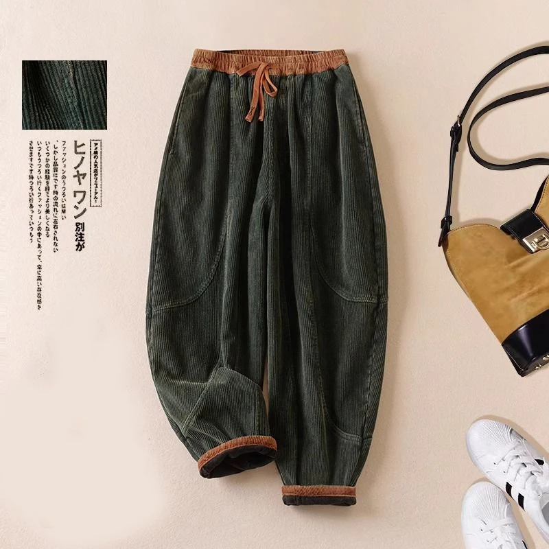 Cord-Haremshose für Damen, Her – Corduroy Pant Warm Bewertung und Preis