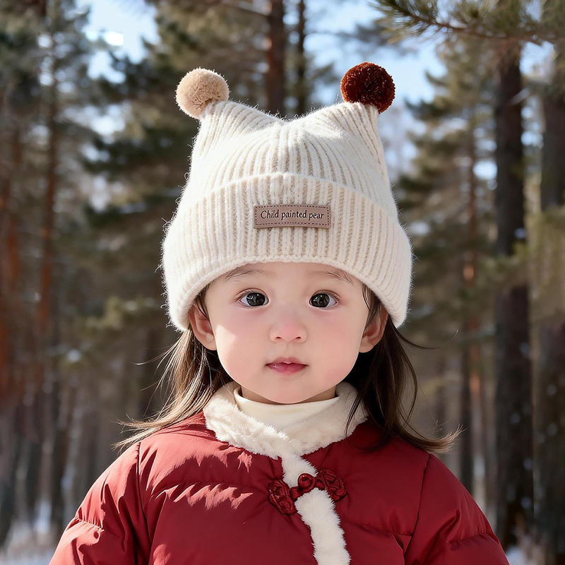 Gestrickte Mütze für Babys von – Knit Beanie Hat Warm Bewertung und Preis