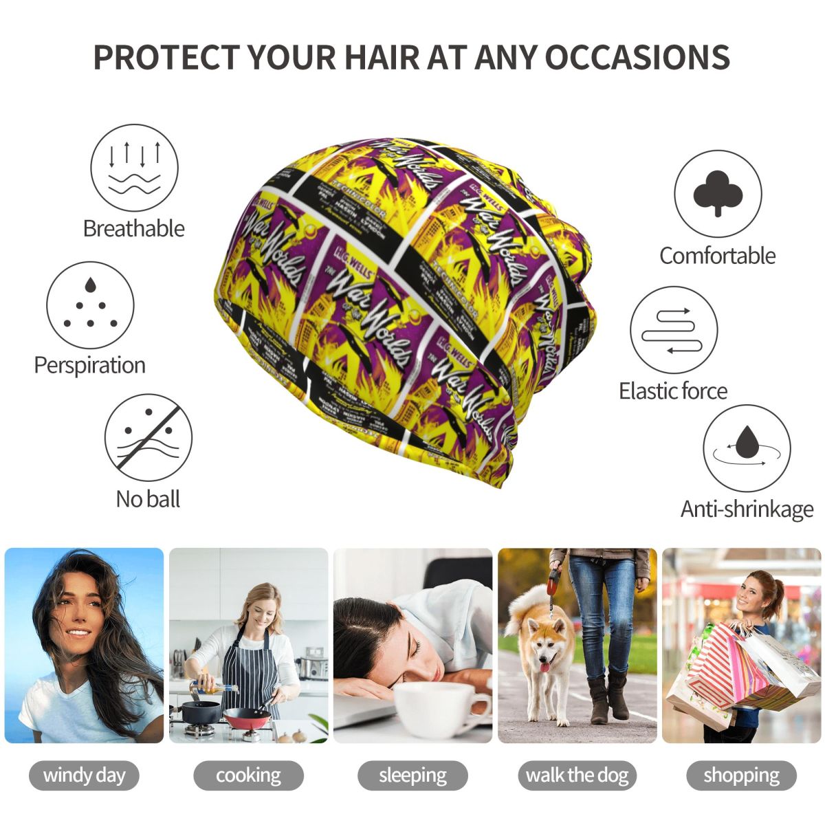 War Of The Worlds Bandana Hals – Knit Beanie Hat Warm Bewertung und Preis